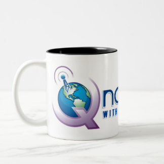 Bicolor Taza del Dos-Tono de QNation.FM