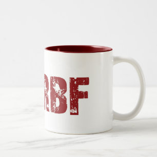 Bicolor Taza del Dos-Tono del RBF