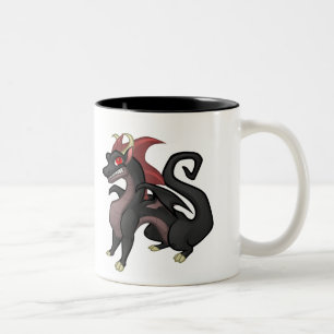 Bicolor Taza del dragón de Marduk