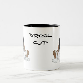 Bicolor Taza del drool de St Bernard