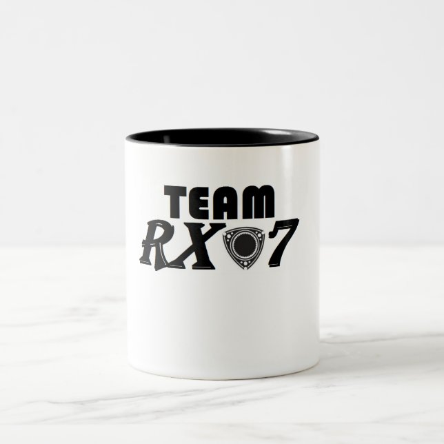 Bicolor Taza del equipo Rx7 (Centro)