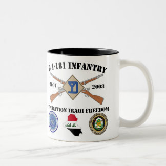 Bicolor Taza del escritorio