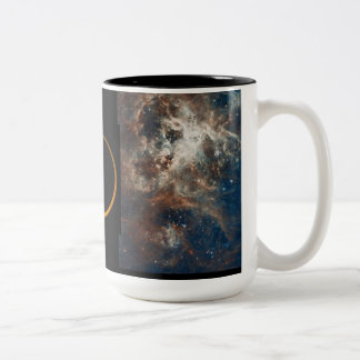 Bicolor Taza del espacio
