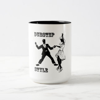 Bicolor Taza del estilo de Dubstep