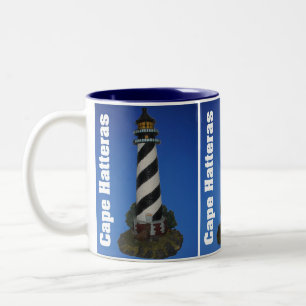 Bicolor Taza del faro de Hatteras del cabo
