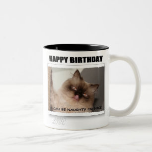 BICOLOR TAZA DEL FELIZ CUMPLEAÑOS