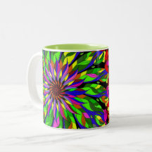 Taza del Flor-Remolino