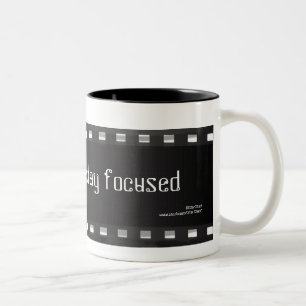 Bicolor Taza del fotógrafo