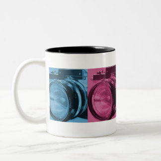 Bicolor Taza del fotógrafo CMYK