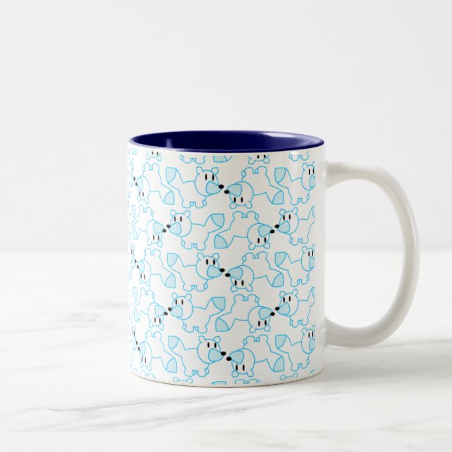 Bicolor Taza del Fox ártico (Derecha)