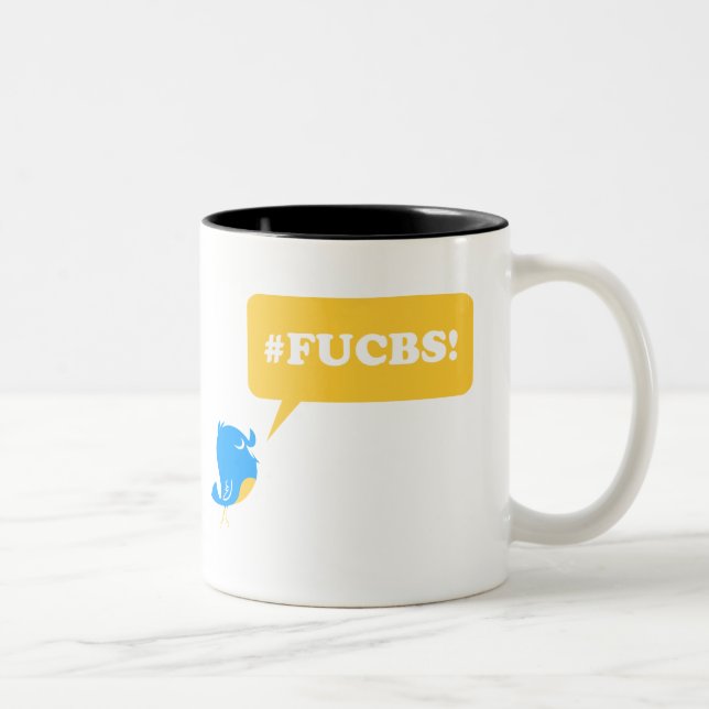 Bicolor taza del #FUCBS (Derecha)