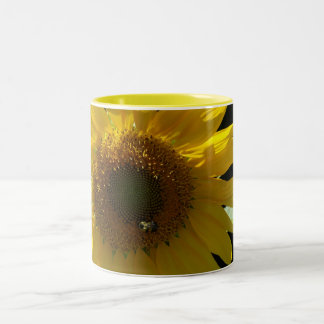 Bicolor Taza del girasol