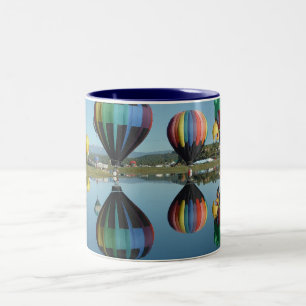 Bicolor Taza del globo
