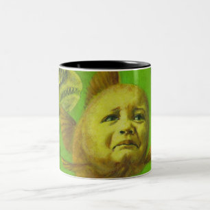 Bicolor Taza del Goldfish del mutante del bebé