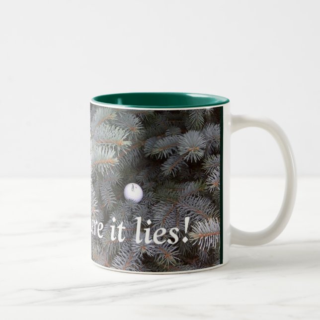 Bicolor Taza del golf (Derecha)
