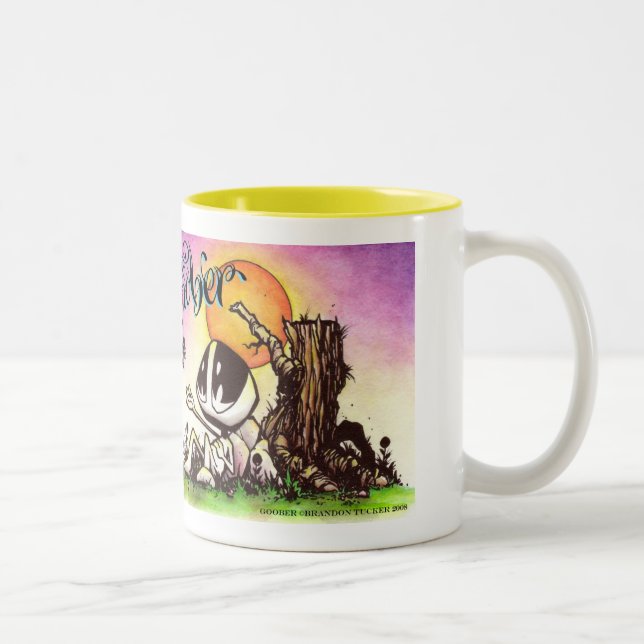 Bicolor Taza del Goober (Derecha)