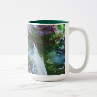 Bicolor taza del humor