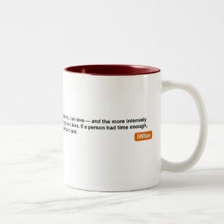 Bicolor taza del iWise