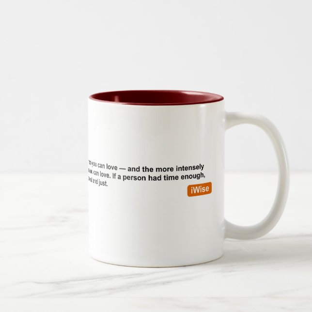 Bicolor taza del iWise (Derecha)
