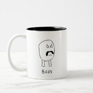 Bicolor taza del jefe