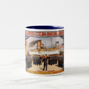 Bicolor Taza del jubileo del trovador de Maine