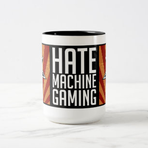 Bicolor Taza del juego de la máquina del odio - propagand