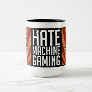 Bicolor Taza del juego de la máquina del odio - propaganda