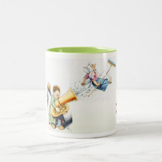 Bicolor Taza del jugador de la tuba