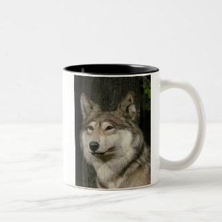 Bicolor Taza del lobo