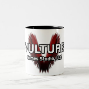 Bicolor Taza del logotipo de VGS
