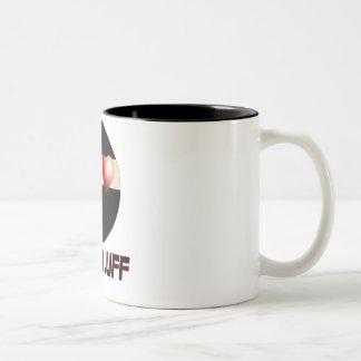 Bicolor Taza del Luff de Ninja