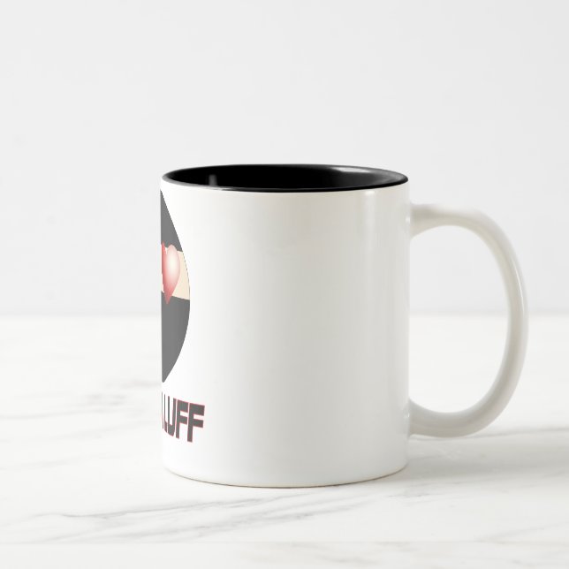 Bicolor Taza del Luff de Ninja (Derecha)