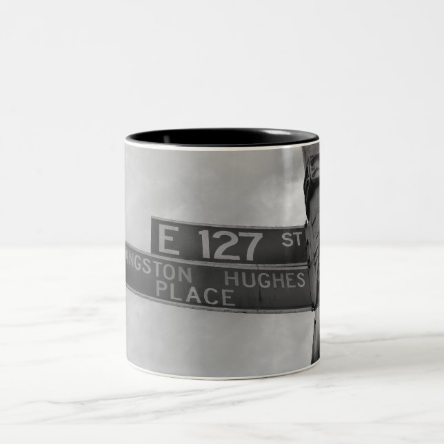 Bicolor Taza del lugar de Langston Hughes (Centro)