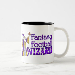 Bicolor Taza del mago de Footall de la fantasía