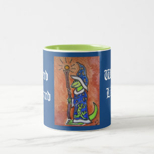 Bicolor Taza del mago del lagarto