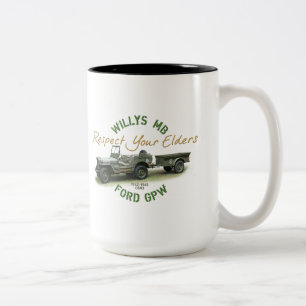 Bicolor Taza del MB GPW