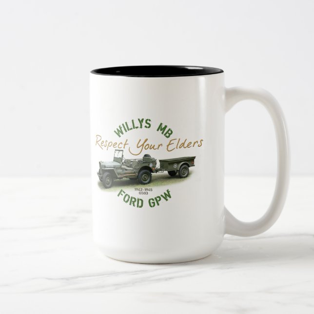 Bicolor Taza del MB GPW (Derecha)