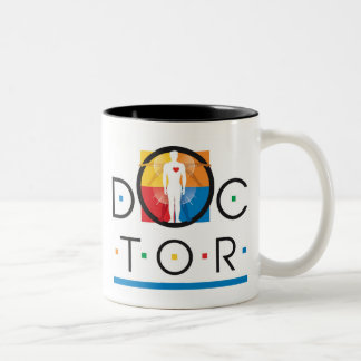 Bicolor Taza del "médico"