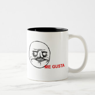 Bicolor taza del megusta