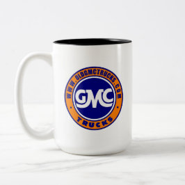 Bicolor taza del miembro de oldGMCtrucks.com