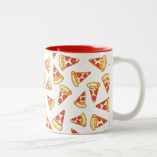 Bicolor Taza del modelo del dibujo de la rebanada de la