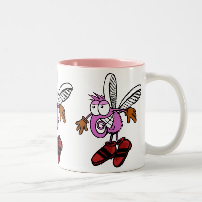 Bicolor TAZA del mosquito (Derecha)
