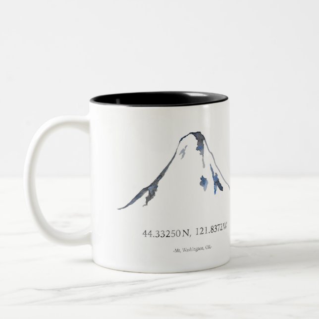 Bicolor Taza del Mt. Washington (Izquierda)