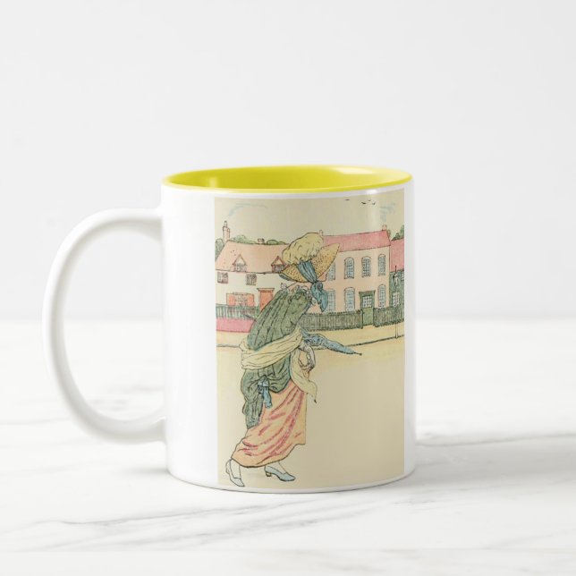 Bicolor Taza del narciso - de Daffy taza del fenómeno (Izquierda)