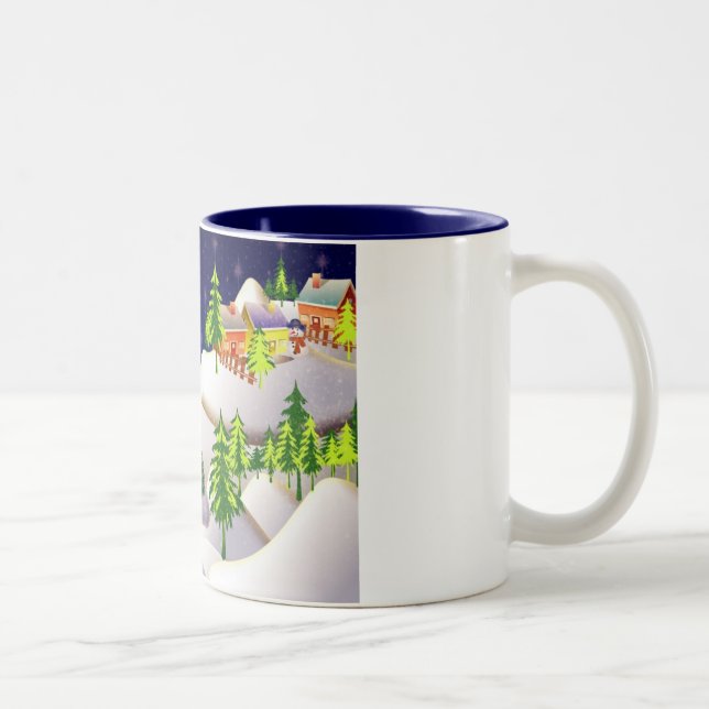 Bicolor Taza del navidad (Derecha)