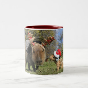 Bicolor Taza del navidad de Caplin Rous