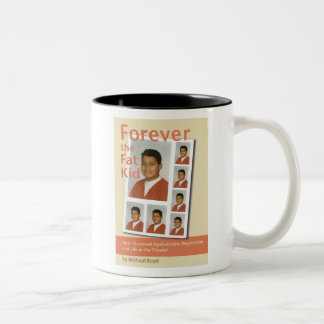 Bicolor Taza del NIÑO del FAT (tono dos)