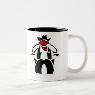 Bicolor taza del oeste salvaje