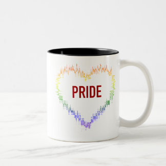 Bicolor Taza del orgullo