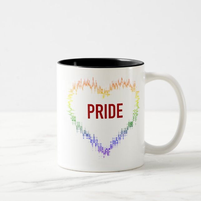 Bicolor Taza del orgullo (Derecha)